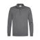 Profuomo wollen regular fit gebreide trui - donkergrijs