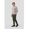 Profuomo wollen regular fit gebreide trui - beige