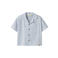 LIL' ATELIER MINI loose fit overhemd - lichtblauw