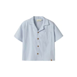 loose fit overhemd - lichtblauw