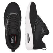 thumbnail: British Knights Lennox imitatieleren mesh sneakers met air - zwart/wit