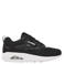 British Knights Lennox imitatieleren mesh sneakers met air - zwart/wit