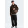 The North Face Evolution Simple Dome hoodie met backprint - donkerbruin