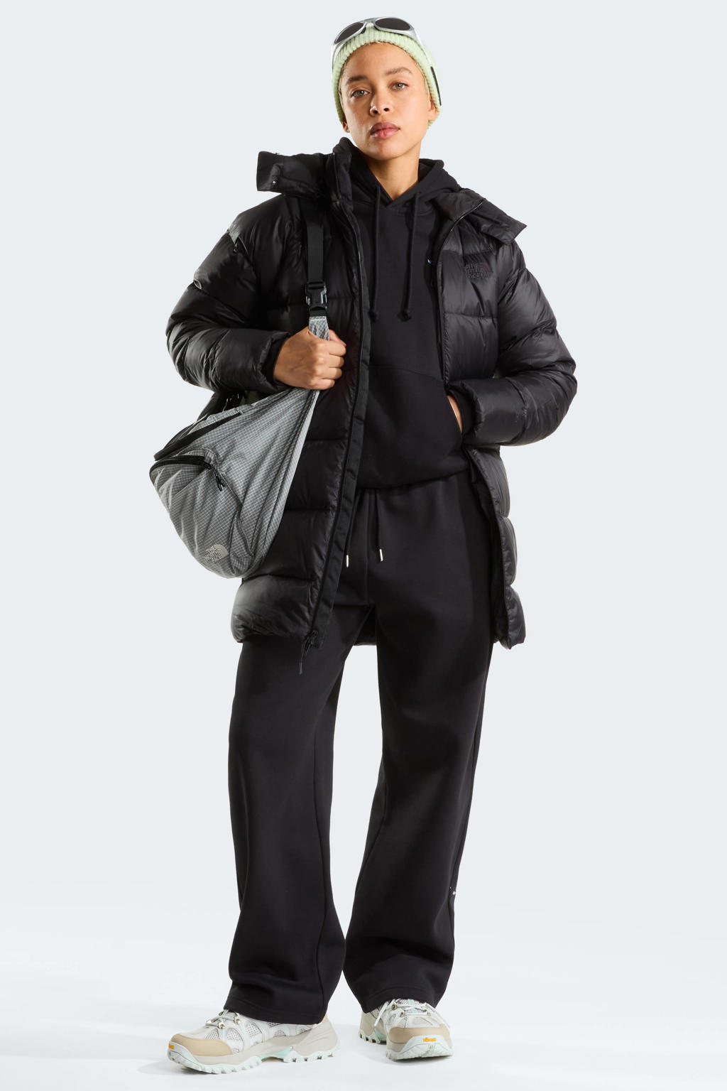 The North Face Hydrenalite gewatteerde parka - zwart