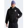 The North Face hoodie met backprint - zwart