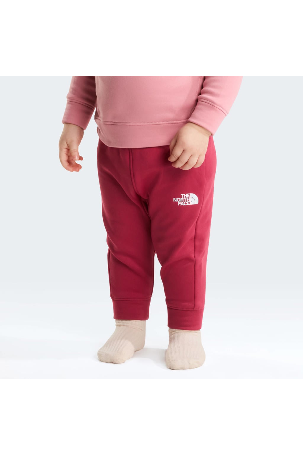 The North Face fleece sweater - lichtroze/donkerroze