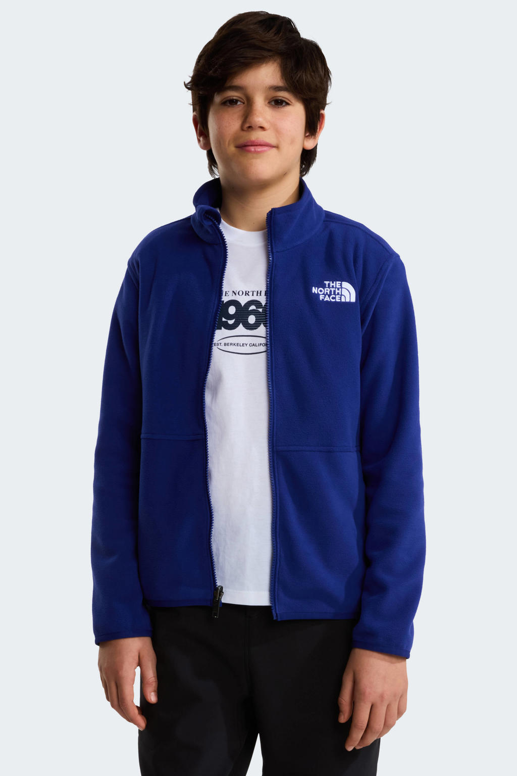 The North Face Glacier fleece outdoor vest - blauw