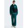 The North Face box half dome sweat hoodie - donkergroen