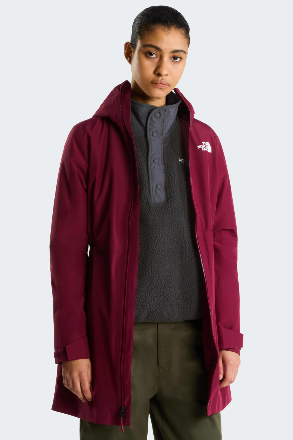 The North Face outdoor jas - donkerrood