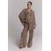 Refined Department oversized strandtuniek met dierenprint - bruin