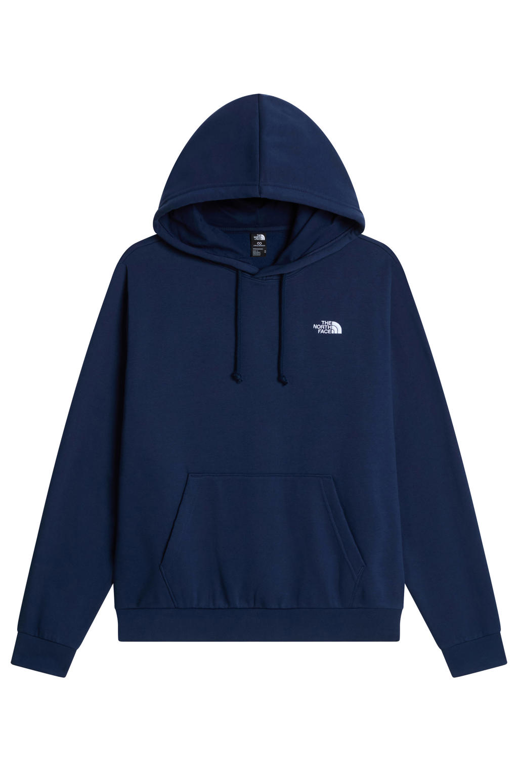The North Face Evolution Simple Dome hoodie met backprint - donkerblauw