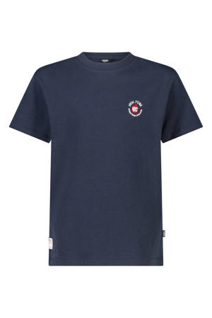 T-shirt met tekst - donkerblauw