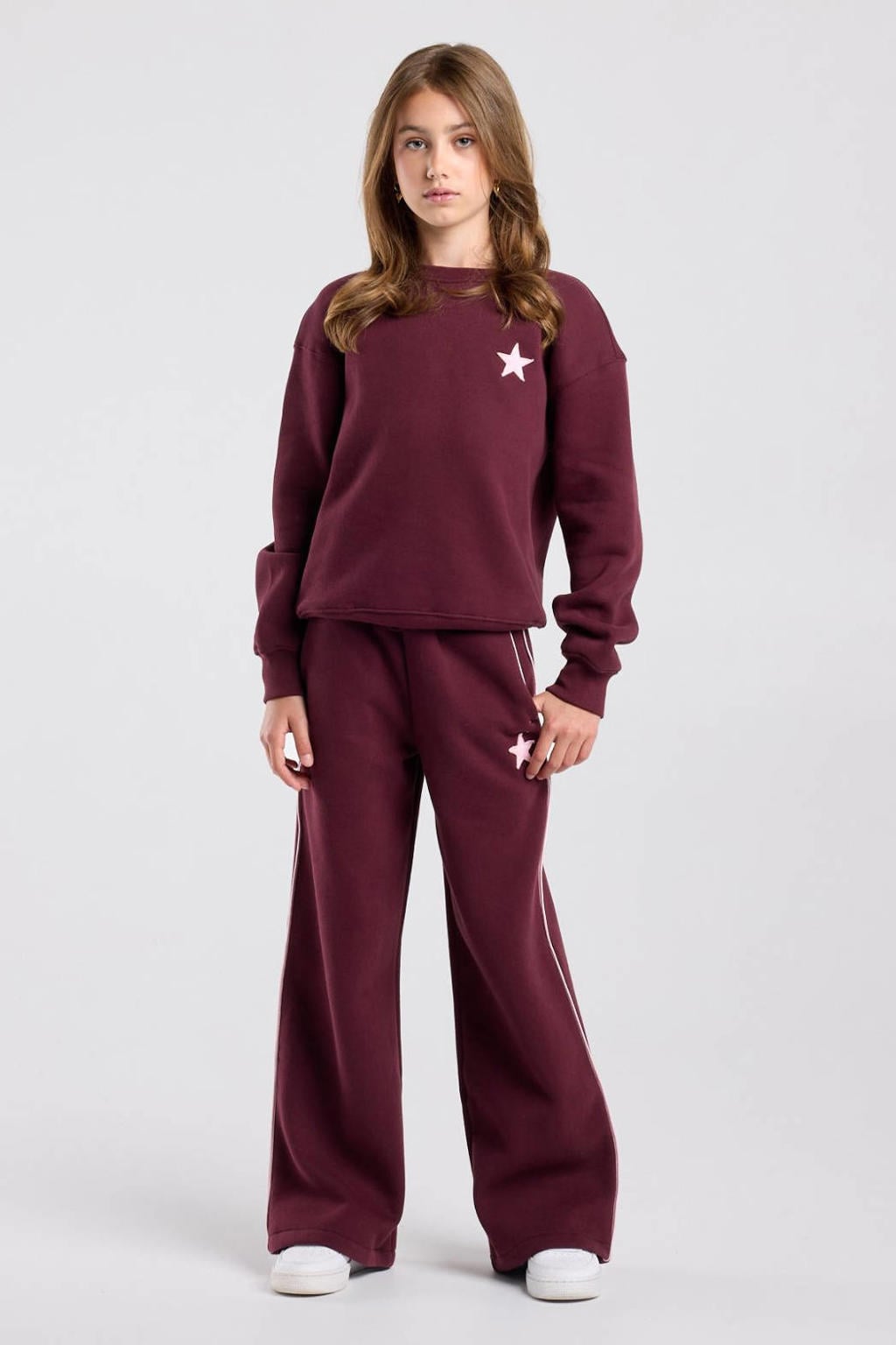 America Today sweatpants - donkerrood