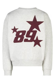 thumbnail: America Today sweater met backprint - grijs