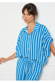 thumbnail: LOLALIZA gestreepte blouse - blauw