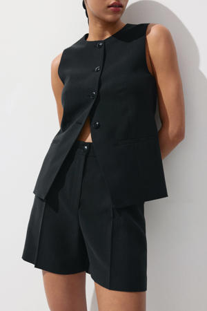 gilet - zwart