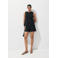 Mango straight leg casual short - zwart