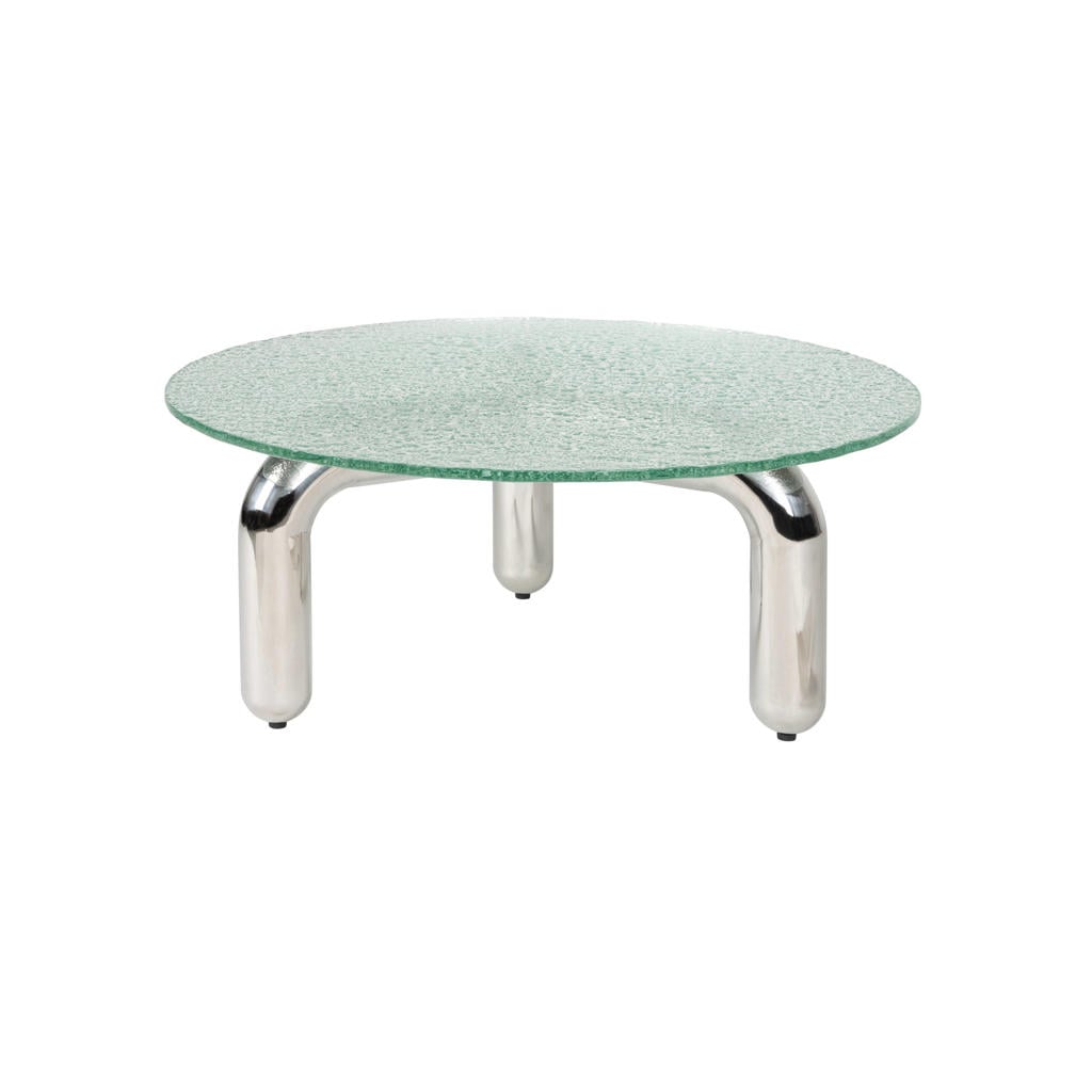Dutchbone salontafel Marly zilver