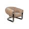 Dutchbone Marly Fauteuil Bruin/Chroom