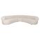 Dutchbone hoekbank Duvane met ronde hoek - beige