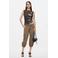 Desigual top met print - grijsbruin