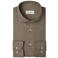 Profuomo CUTAWAY SF slim fit twill overhemd - bruin