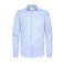 Profuomo slim fit twill overhemd - lichtblauw