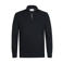 Profuomo katoenen regular fit gebreide trui - donkerblauw