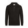 Profuomo wollen regular fit gebreide trui - donkerbruin
