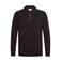 Profuomo regular fit gebreide trui met wol - aubergine