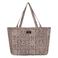 Refined Department shopper Nola met dierenprint bruin