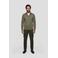 Michaelis regular fit gebreide trui - groen