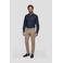 Michaelis slim fit overhemd - donkerblauw