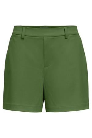regular fit casual short - olijfgroen