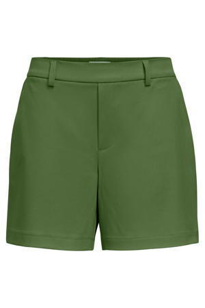 regular fit casual short - olijfgroen