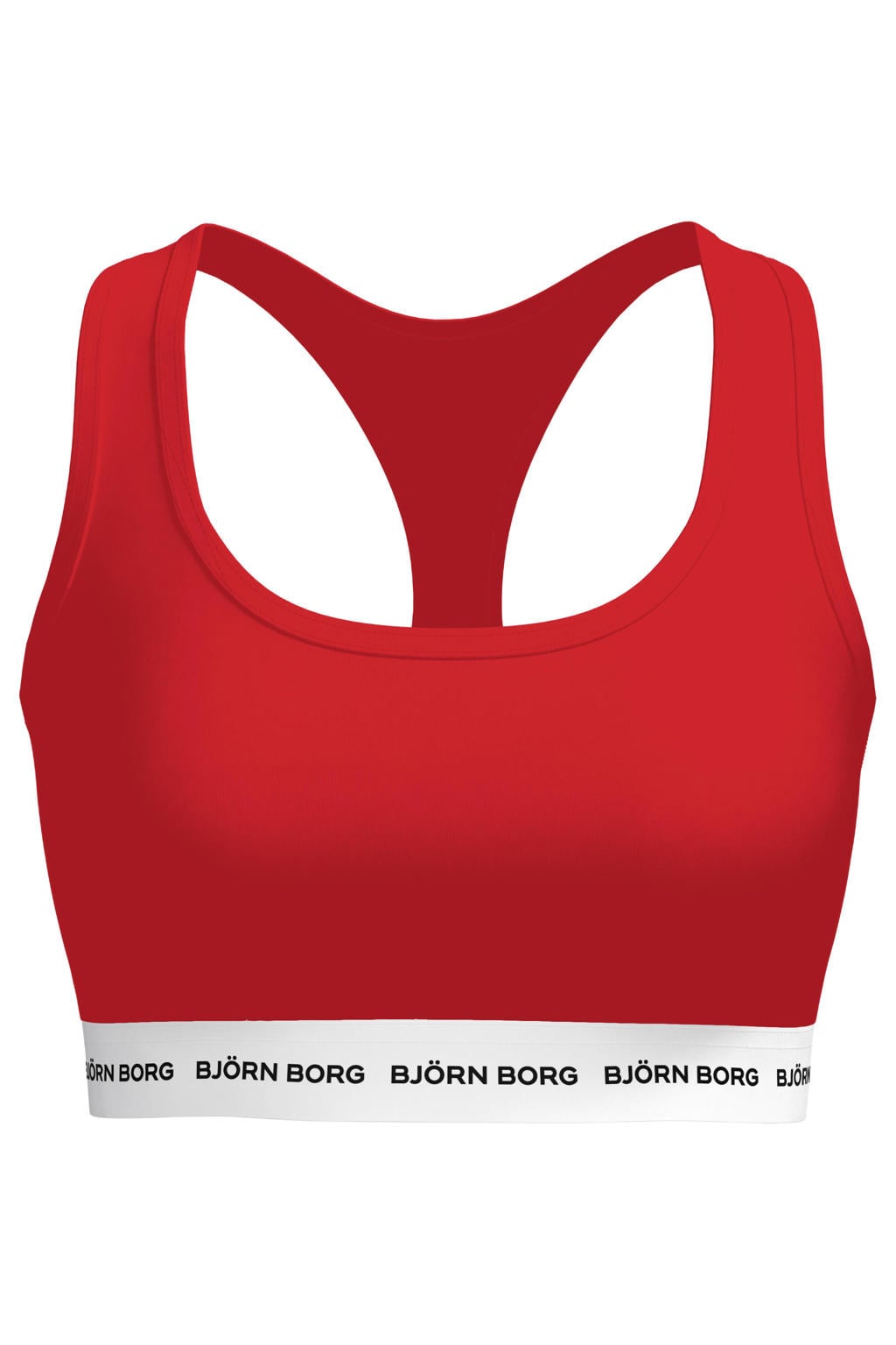 Björn Borg niet-voorgevormde bh top - rood