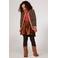 Jubel gebreid vest City Chic  met panterprint bruin/zwart