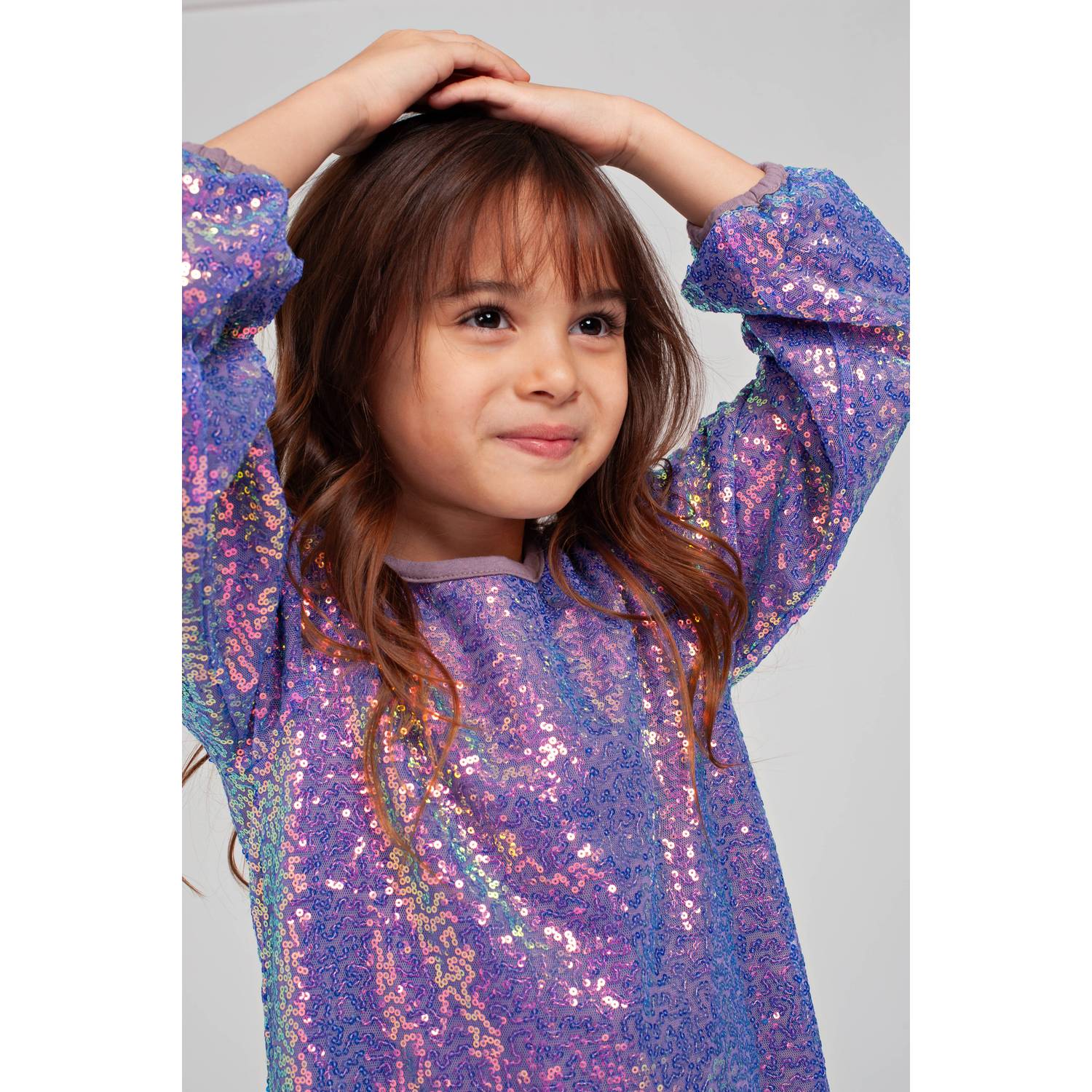 Jubel midi jurk lila