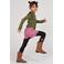 Jubel imitatieleren korte broek  Moon Flowers roze