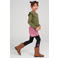 Jubel imitatieleren korte broek  Moon Flowers roze