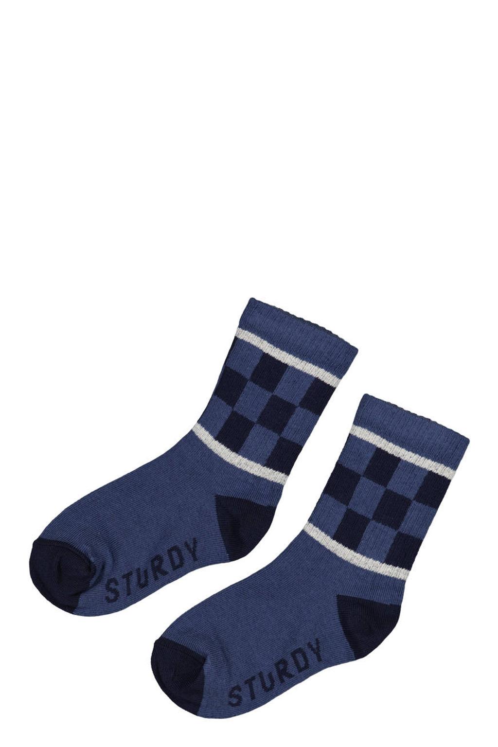 Sturdy sokken Rock the Earth - blauw