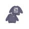 Sturdy sweater Rock the Earth - blauw