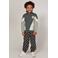 Sturdy geruite joggingbroek - grijs