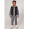Sturdy bomberjack Rock the Earth - blauw