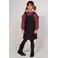 Jubel relaxed fit sweater Moon Flowers donkerroze