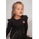 Jubel longsleeve  Moon Flowers antraciet/roze