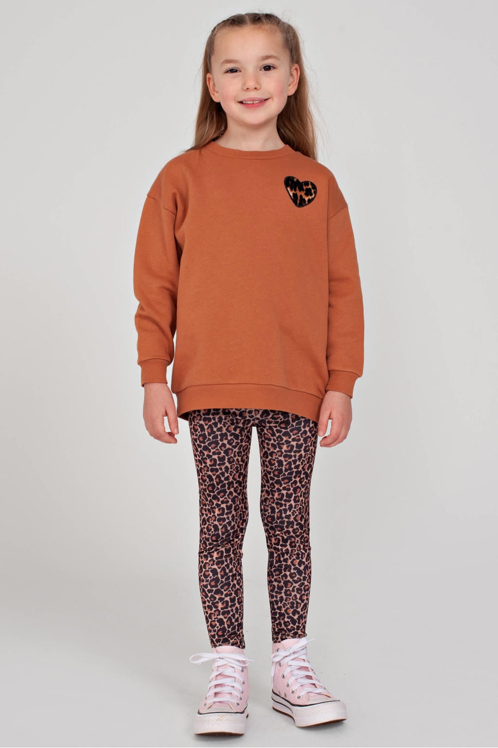 Jubel legging City Chic - bruin/zwart