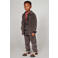 Sturdy loose fit corduroy broek Mountain top antraciet