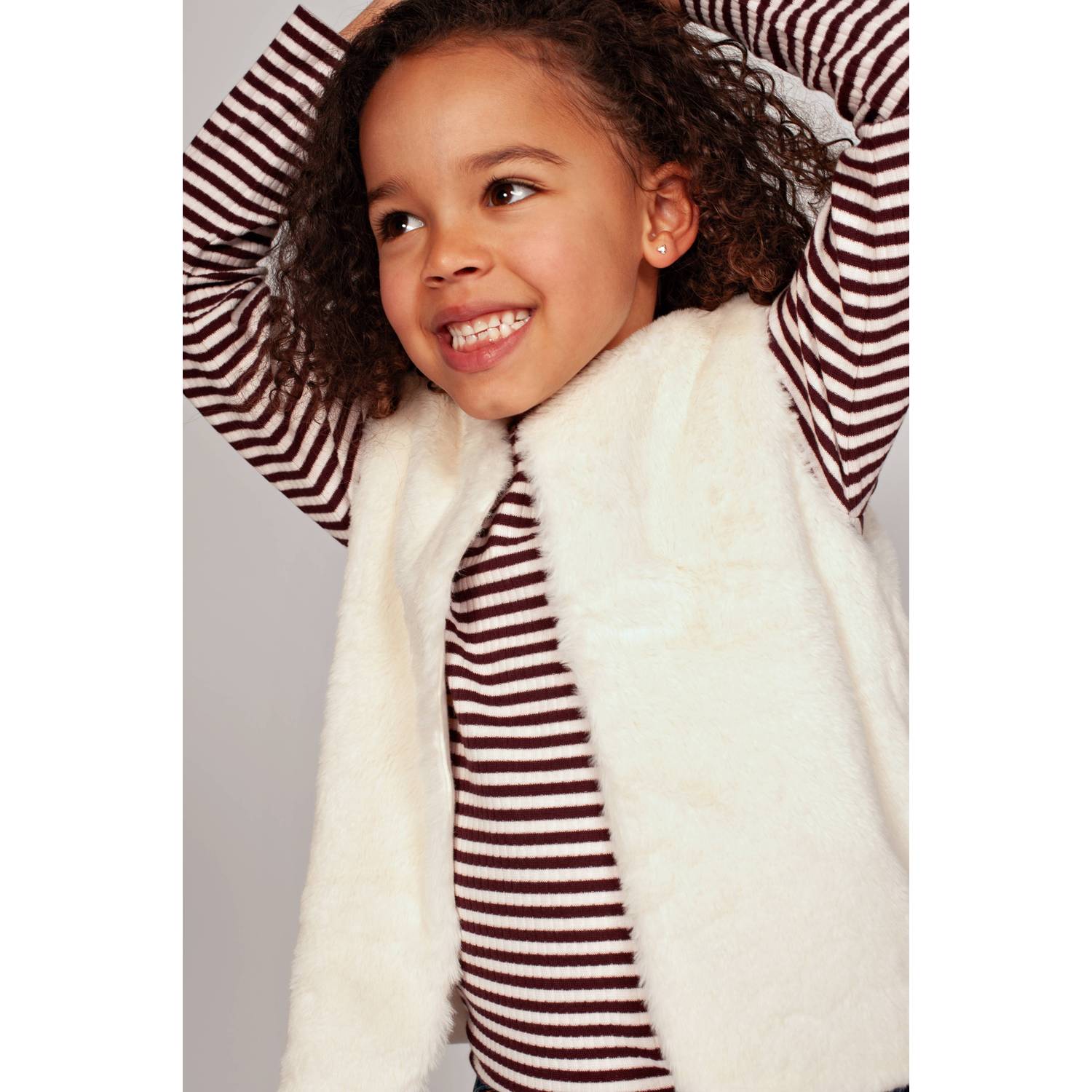 Jubel gilet wit