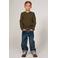 Sturdy longsleeve Rock the Earth - donkergroen